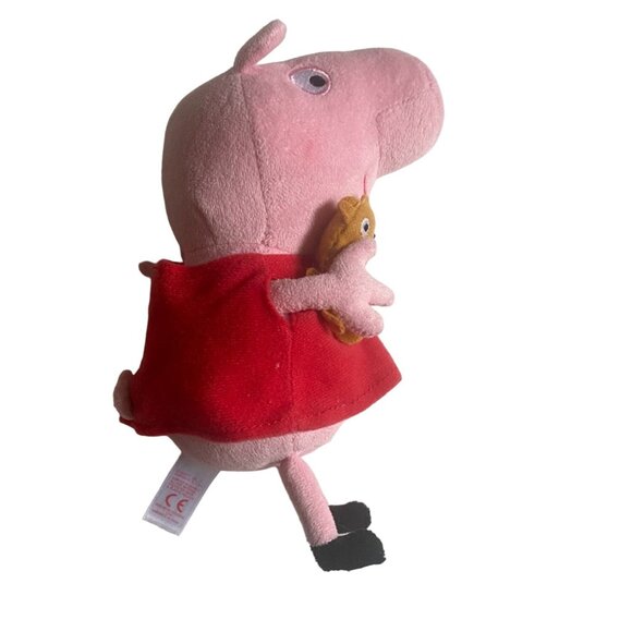 TY Peppa Pig 9 IN. Stuffed Character-Multicolot-GUC - Picture 3 of 6